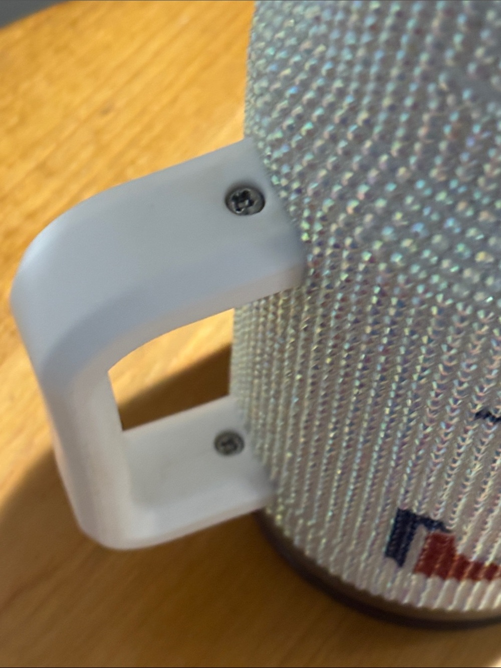 Texas Rangers Rhinestone Travel Mug - Picture 7 of 8
